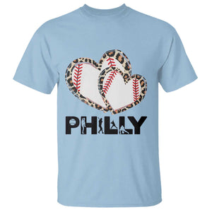 Funny Vintage Philly Baseball T Shirt Sport Humor Gift TS12 Light Blue Print Your Wear