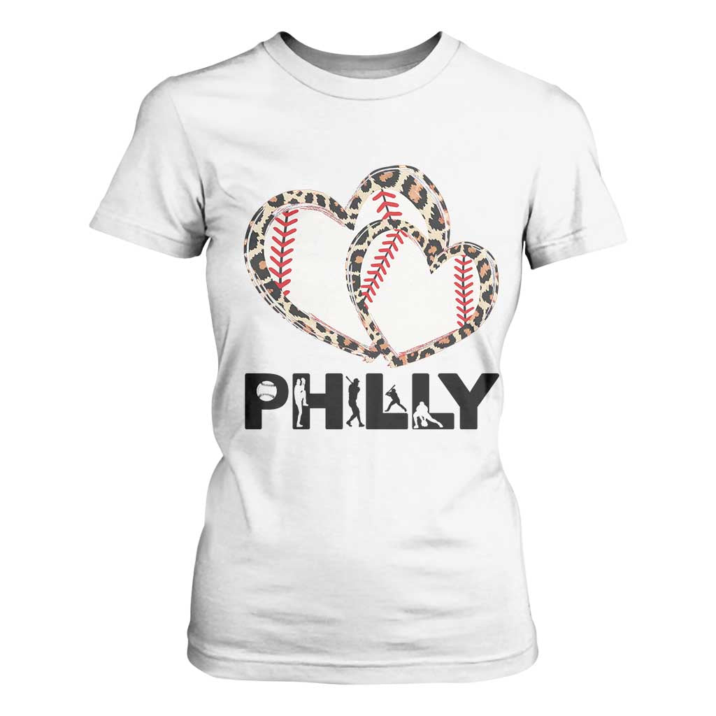 Funny Vintage Philly Baseball T Shirt For Women Sport Humor Gift TS12 White Print Your Wear