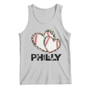 Funny Vintage Philly Baseball Tank Top Sport Humor Gift TS12 Ash Print Your Wear