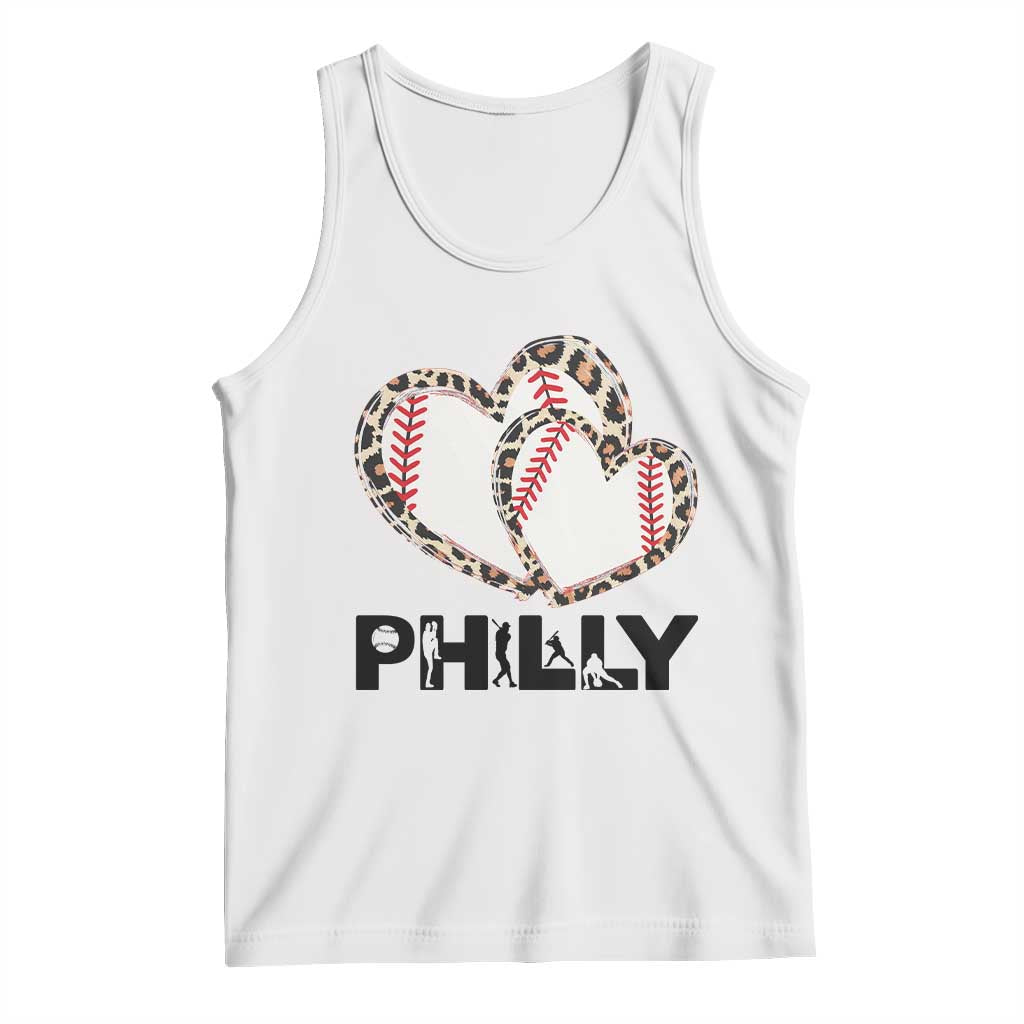 Funny Vintage Philly Baseball Tank Top Sport Humor Gift TS12 White Print Your Wear