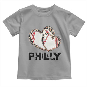 Funny Vintage Philly Baseball Toddler T Shirt Sport Humor Gift TS12 Sport Gray Print Your Wear