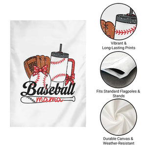 Baseball Mama Garden Flag Funny Sports Mom Life Lover TS12 Print Your Wear