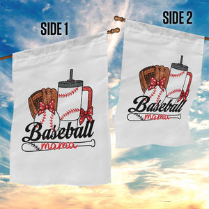 Baseball Mama Garden Flag Funny Sports Mom Life Lover TS12 Print Your Wear