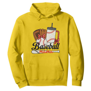 Baseball Mama Hoodie Funny Sports Mom Life Lover TS12 Daisy Print Your Wear