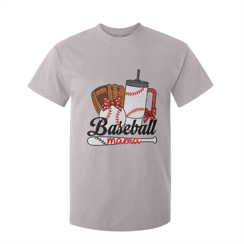 Baseball Mama T Shirt For Kid Funny Sports Mom Life Lover TS12 Ice Gray Print Your Wear