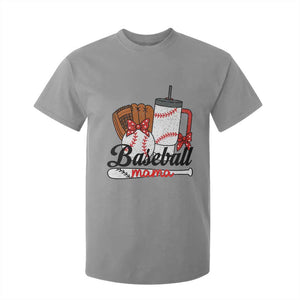 Baseball Mama T Shirt For Kid Funny Sports Mom Life Lover TS12 Sport Gray Print Your Wear