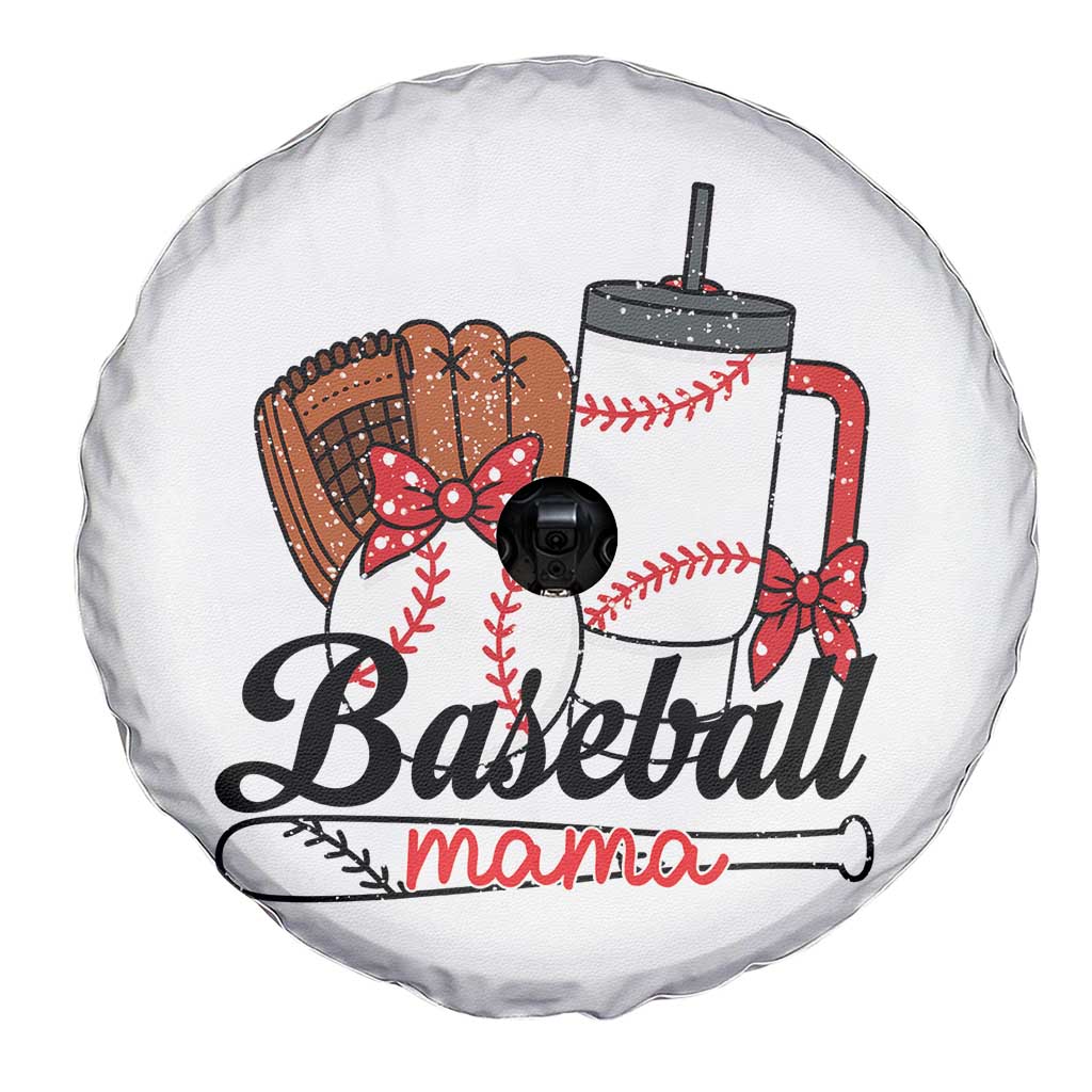 Baseball Mama Spare Tire Cover Funny Sports Mom Life Lover TS12 Print Your Wear