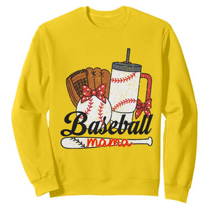 Baseball Mama Sweatshirt Funny Sports Mom Life Lover TS12 Daisy Print Your Wear