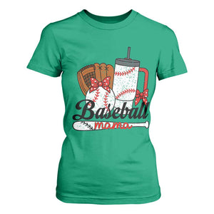 Baseball Mama T Shirt For Women Funny Sports Mom Life Lover TS12 Irish Green Print Your Wear