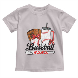 Baseball Mama Toddler T Shirt Funny Sports Mom Life Lover TS12 Ice Gray Print Your Wear