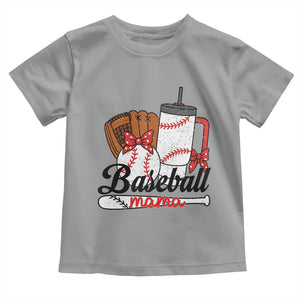 Baseball Mama Toddler T Shirt Funny Sports Mom Life Lover TS12 Sport Gray Print Your Wear
