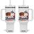 Baseball Mama Tumbler With Handle Funny Sports Mom Life Lover TS12 One Size: 40 oz White Print Your Wear