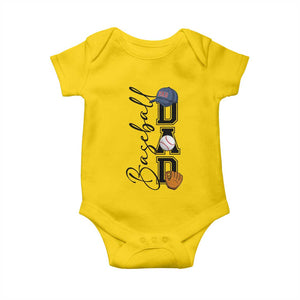 Baseball Dad Baby Onesie Funny Sports Papa Life Lover TS12 Daisy Print Your Wear