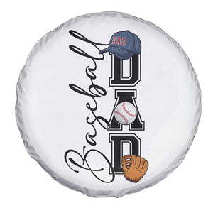 Baseball Dad Spare Tire Cover Funny Sports Papa Life Lover TS12 Print Your Wear