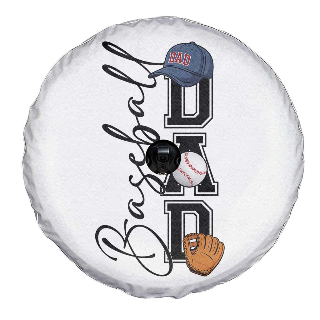 Baseball Dad Spare Tire Cover Funny Sports Papa Life Lover TS12 Print Your Wear