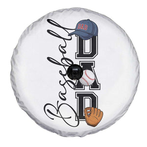 Baseball Dad Spare Tire Cover Funny Sports Papa Life Lover TS12 Print Your Wear