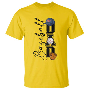 Baseball Dad T Shirt Funny Sports Papa Life Lover TS12 Daisy Print Your Wear
