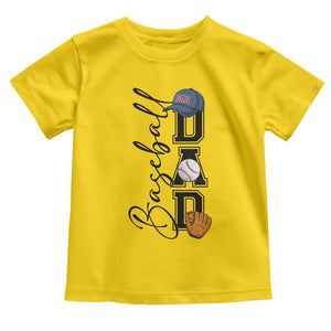Baseball Dad Toddler T Shirt Funny Sports Papa Life Lover TS12 Daisy Print Your Wear