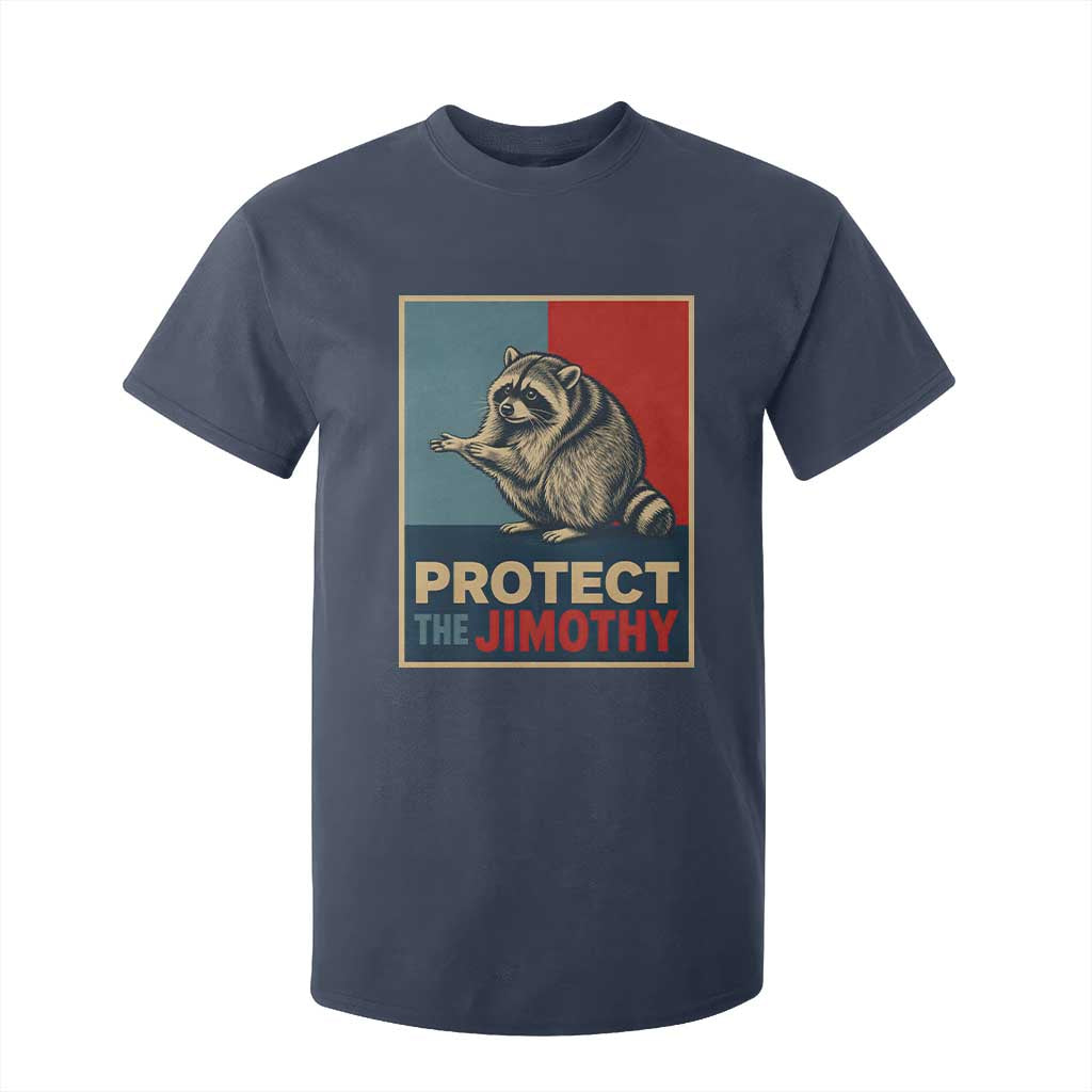 Protect The Jimothy T Shirt For Kid Funny Retro Trash Panda Animal Lover Meme