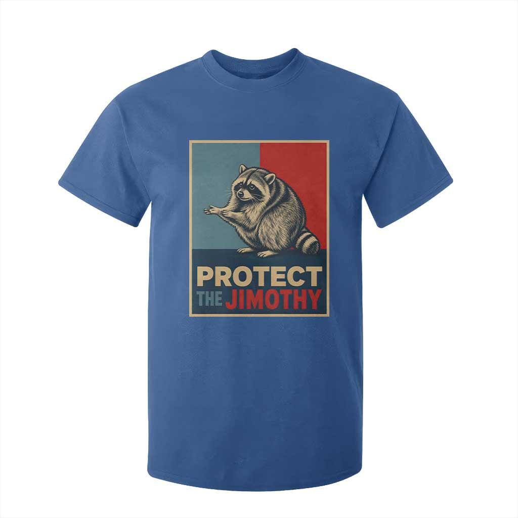 Protect The Jimothy T Shirt For Kid Funny Retro Trash Panda Animal Lover Meme