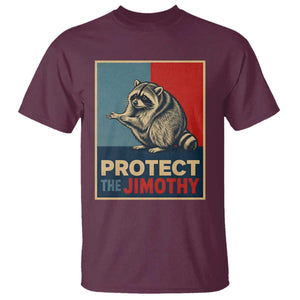 Protect The Jimothy T Shirt Funny Retro Trash Panda Animal Lover Meme