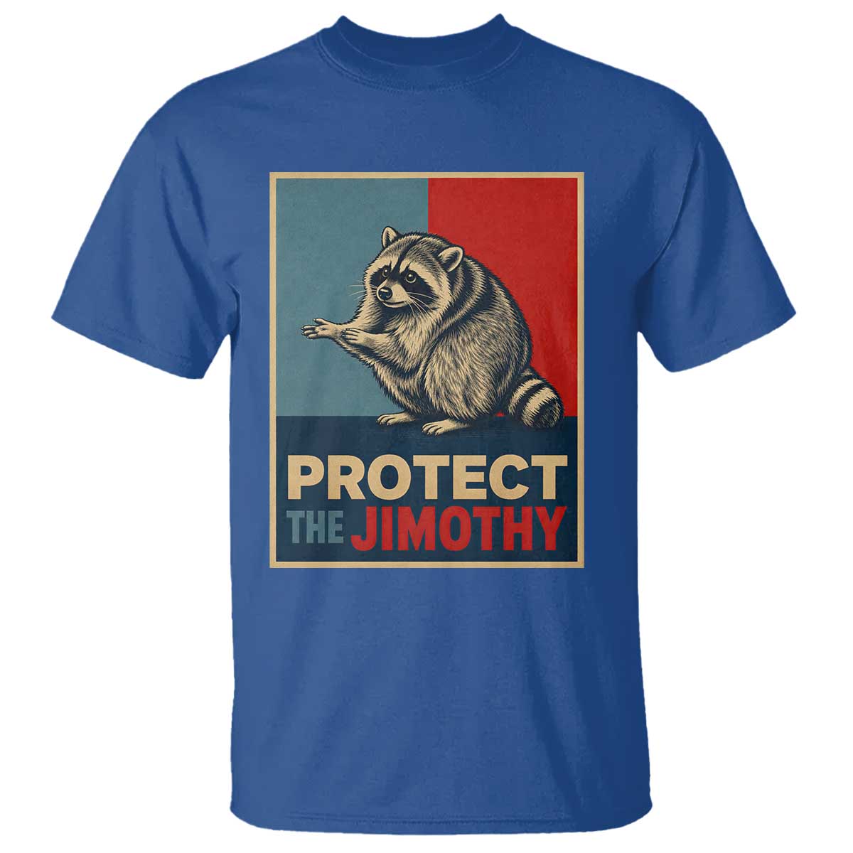 Protect The Jimothy T Shirt Funny Retro Trash Panda Animal Lover Meme