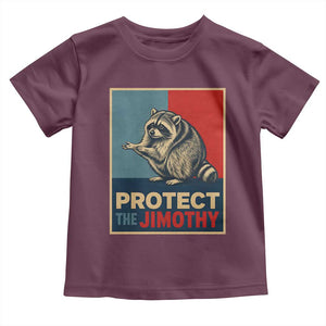 Protect The Jimothy Toddler T Shirt Funny Retro Trash Panda Animal Lover Meme
