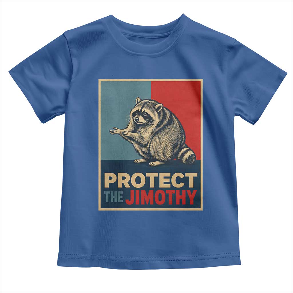 Protect The Jimothy Toddler T Shirt Funny Retro Trash Panda Animal Lover Meme