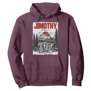 Jimothy The Raccoon Hoodie Seattle Skyline Mount Rainier Japanese Retro Vintage Art