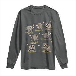 Cute Jimothy The Raccoon Long Sleeve Shirt Viral Seattle Wildlife Trash Panda Gift