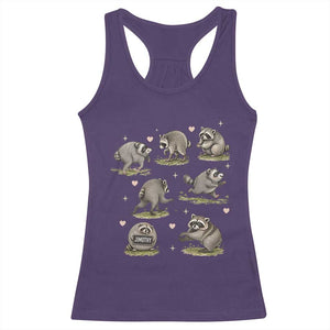 Cute Jimothy The Raccoon Racerback Tank Top Viral Seattle Wildlife Trash Panda Gift