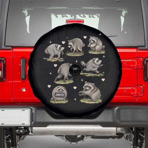 Cute Jimothy The Raccoon Spare Tire Cover Viral Seattle Wildlife Trash Panda Gift
