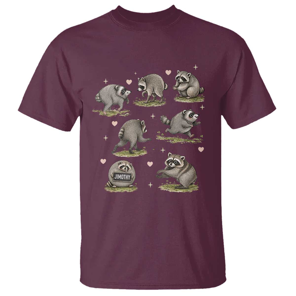 Cute Jimothy The Raccoon T Shirt Viral Seattle Wildlife Trash Panda Gift
