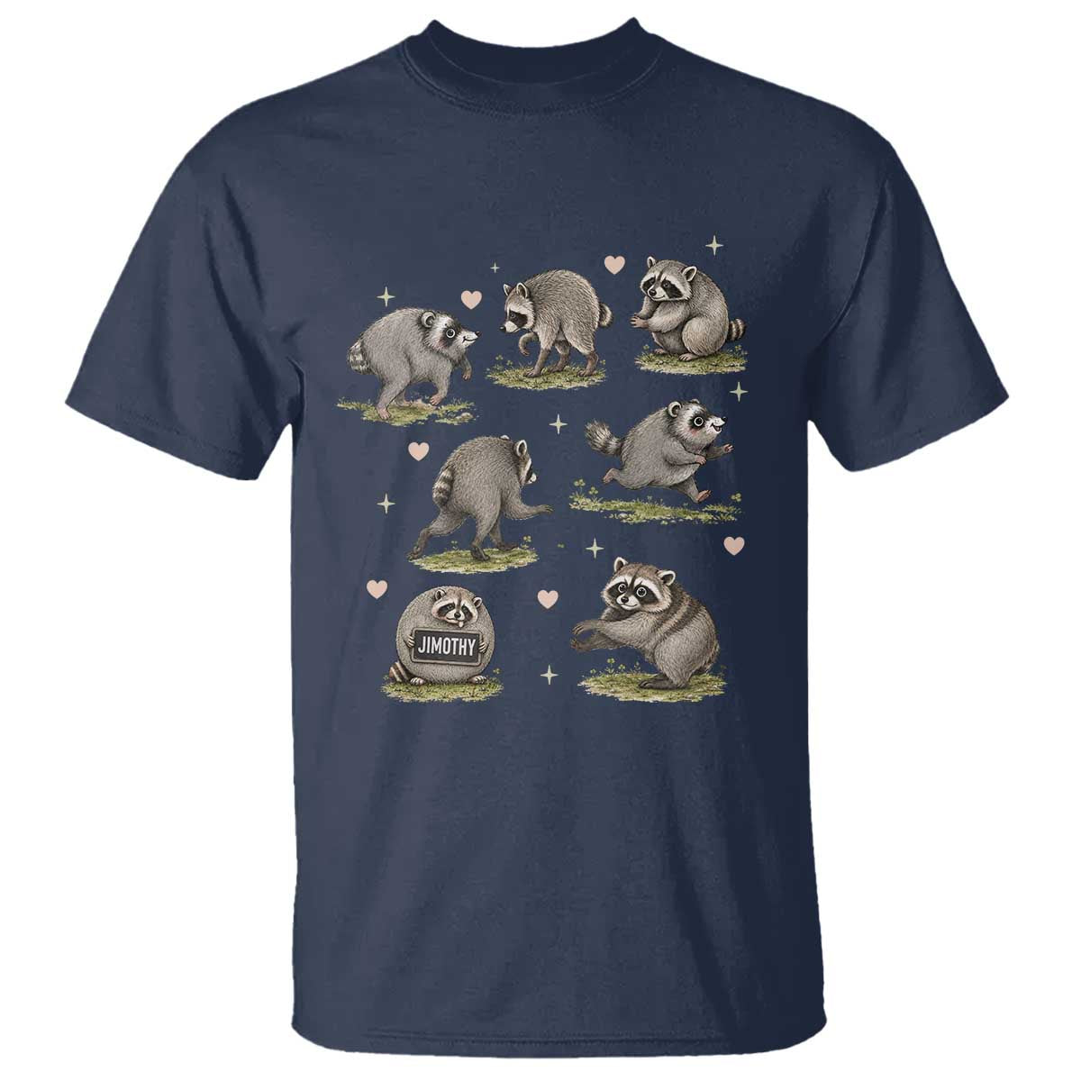 Cute Jimothy The Raccoon T Shirt Viral Seattle Wildlife Trash Panda Gift