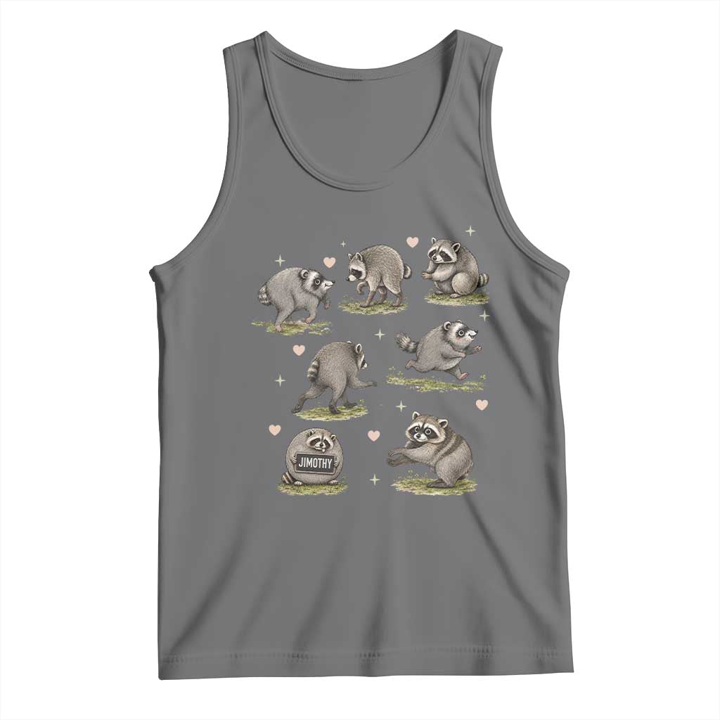 Cute Jimothy The Raccoon Tank Top Viral Seattle Wildlife Trash Panda Gift