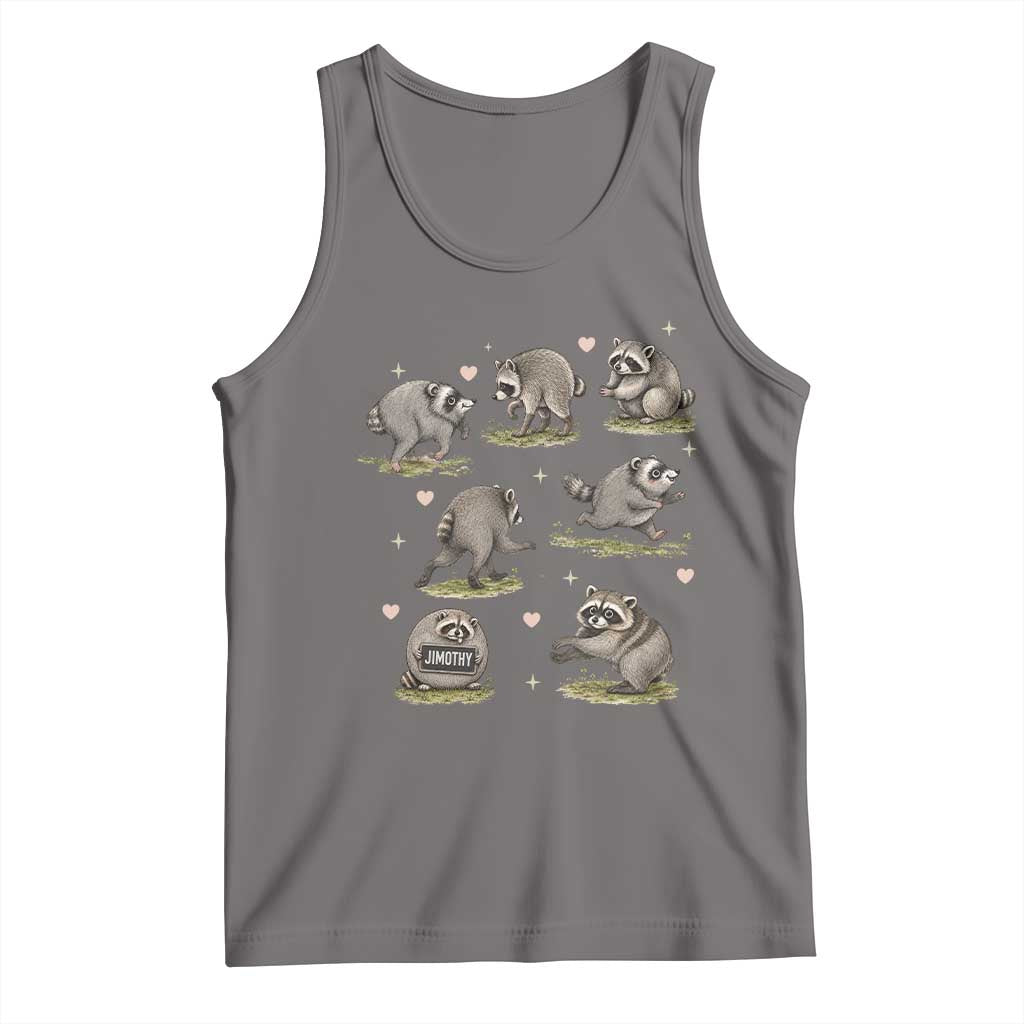 Cute Jimothy The Raccoon Tank Top Viral Seattle Wildlife Trash Panda Gift