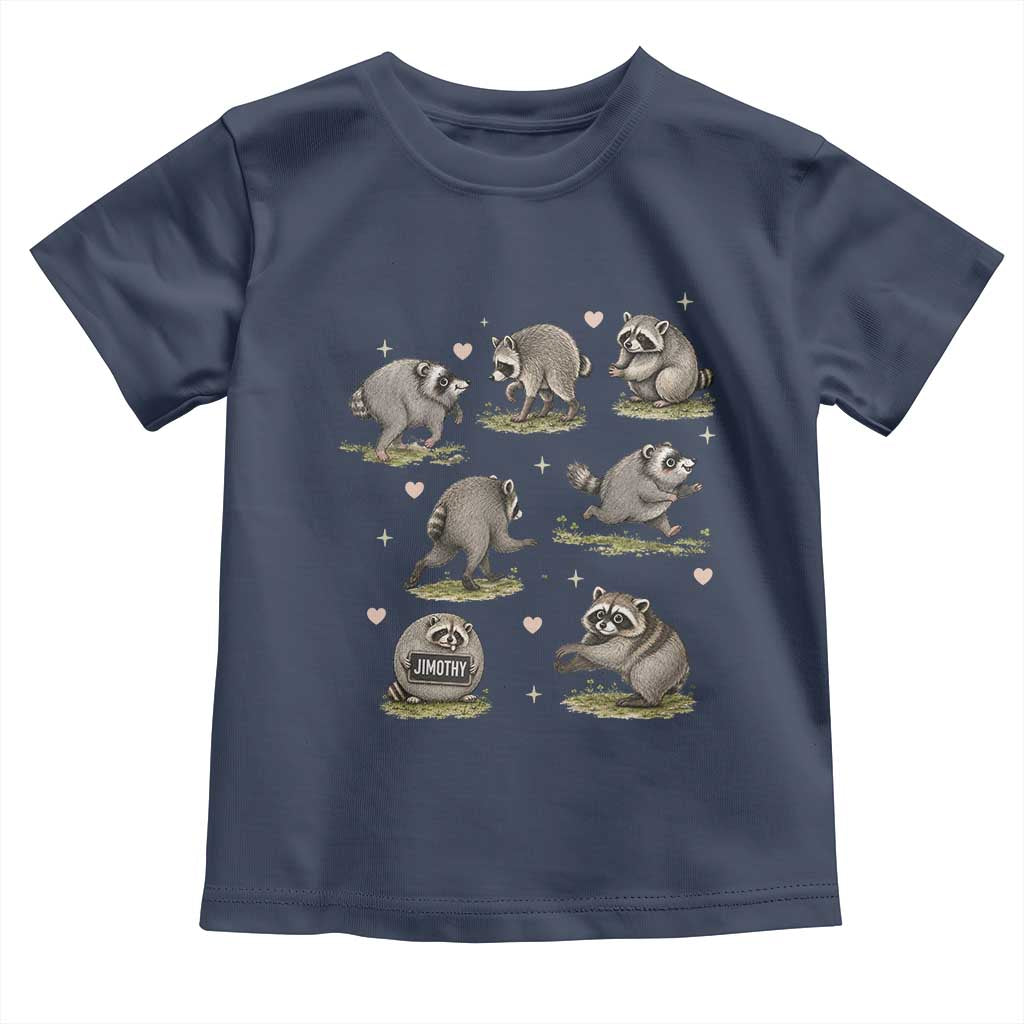 Cute Jimothy The Raccoon Toddler T Shirt Viral Seattle Wildlife Trash Panda Gift