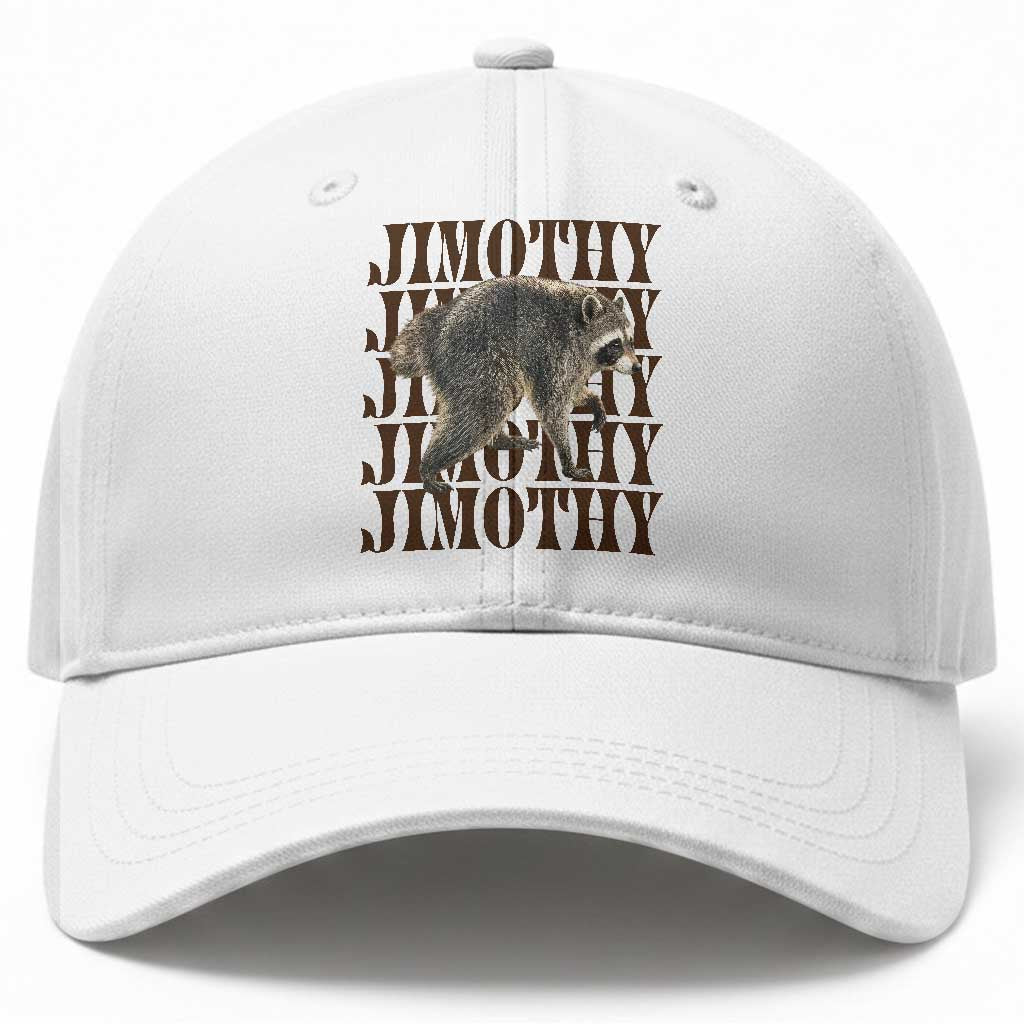 Jimothy The Raccoon Baseball Cap Vintage Trash Panda Animal Lover Gift TS12 Print Your Wear