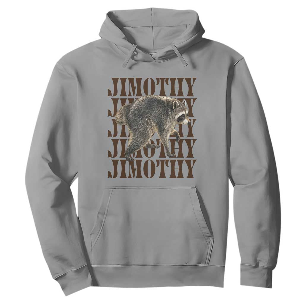 Jimothy The Raccoon Hoodie Vintage Trash Panda Animal Lover Gift