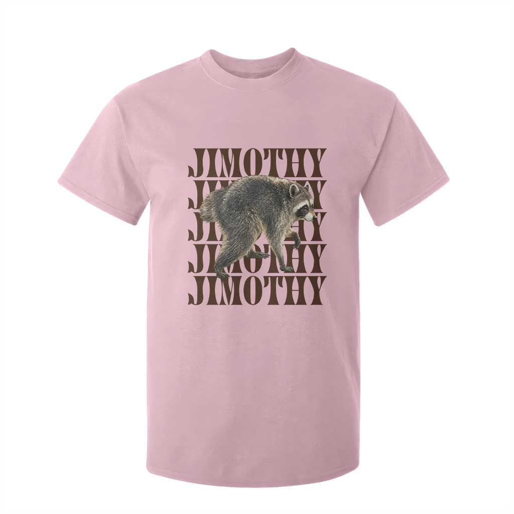 Jimothy The Raccoon T Shirt For Kid Vintage Trash Panda Animal Lover Gift