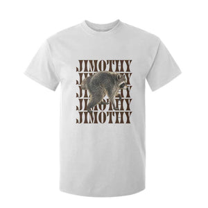 Jimothy The Raccoon T Shirt For Kid Vintage Trash Panda Animal Lover Gift