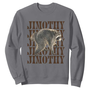 Jimothy The Raccoon Sweatshirt Vintage Trash Panda Animal Lover Gift