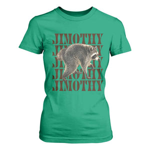 Jimothy The Raccoon T Shirt For Women Vintage Trash Panda Animal Lover Gift