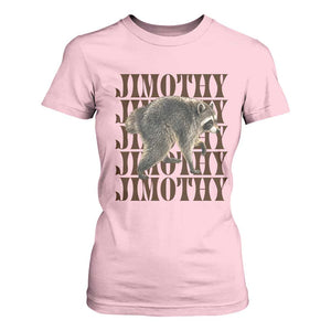 Jimothy The Raccoon T Shirt For Women Vintage Trash Panda Animal Lover Gift