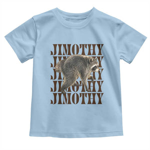 Jimothy The Raccoon Toddler T Shirt Vintage Trash Panda Animal Lover Gift