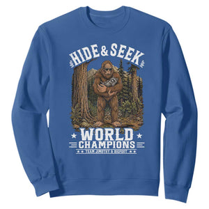 Bigfoot Jimothy The Raccoon Cryptid Animal Friendship Sweatshirt Hide And Seek World Champions