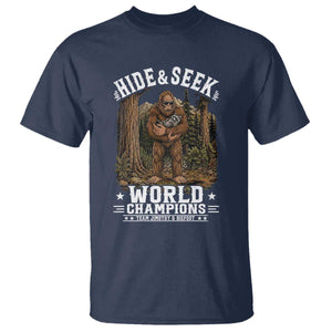 Bigfoot Jimothy The Raccoon Cryptid Animal Friendship T Shirt Hide And Seek World Champions