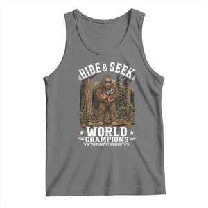 Bigfoot Jimothy The Raccoon Cryptid Animal Friendship Tank Top Hide And Seek World Champions