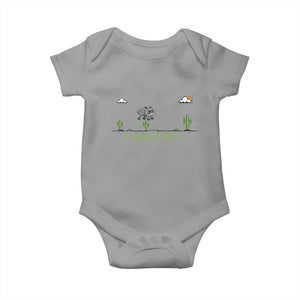 Funny Jimothy The Raccoon Baby Onesie Pixel Art Retro Gaming Trash Panda Meme