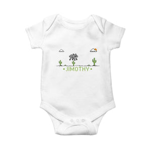 Funny Jimothy The Raccoon Baby Onesie Pixel Art Retro Gaming Trash Panda Meme